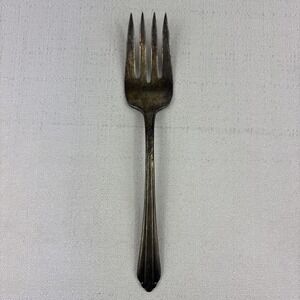 Vintage International Silver‎ Stratford Plate STARLIGHT Serving Fork